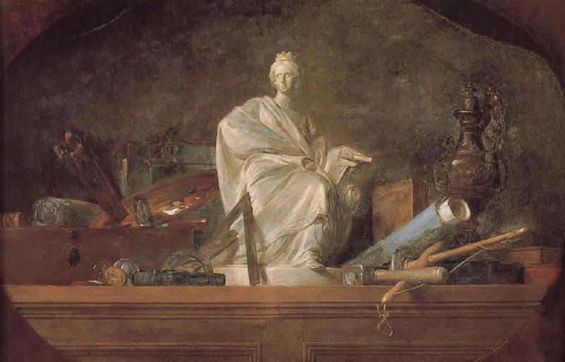 Jean Baptiste Simeon Chardin Draw a oil painting image